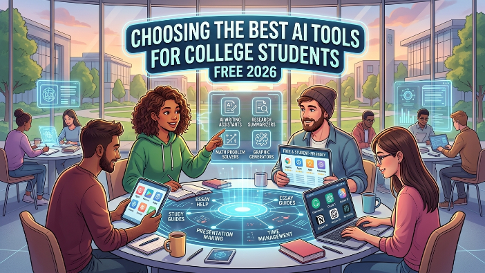 Best AI Tools for College Students Free 2026