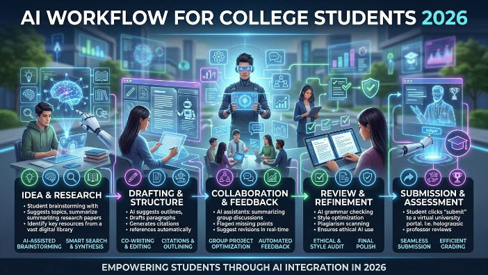 Best AI Tools for College Students Free 2026